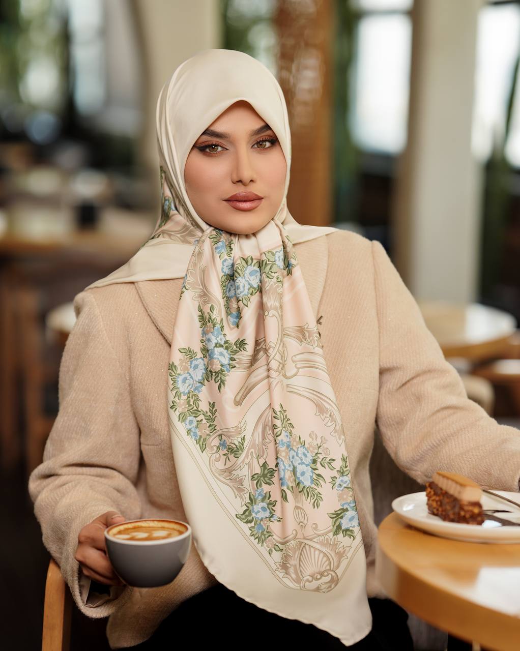 روسری ابریشم توییل 11100003