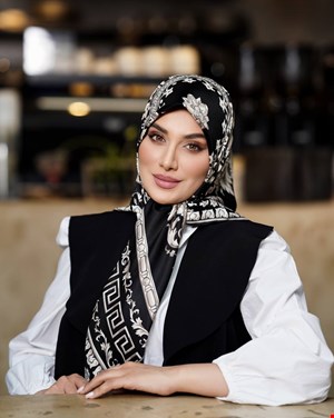 روسری ابریشم توییل 11100057