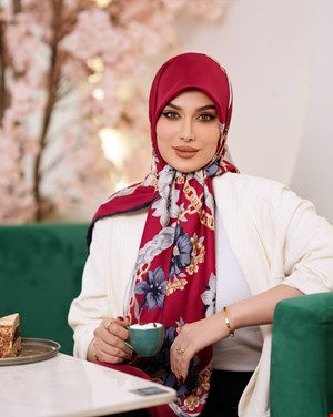 روسری ابریشم توییل 11100009