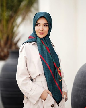 روسری ابریشم توییل 11100010