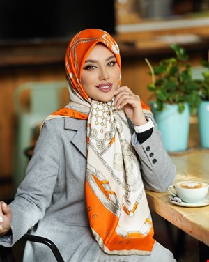 روسری ابریشم توییل11100011