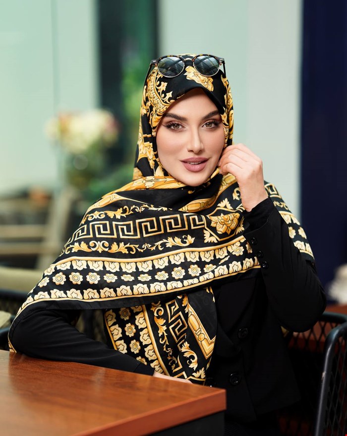 روسری ابریشم توییل 11100012