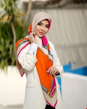 روسری ابریشم توییل11100019