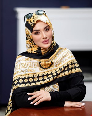 روسری ابریشم توییل 11100029