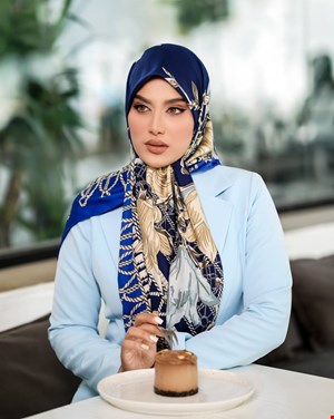 روسری ابریشم توییل 11100032