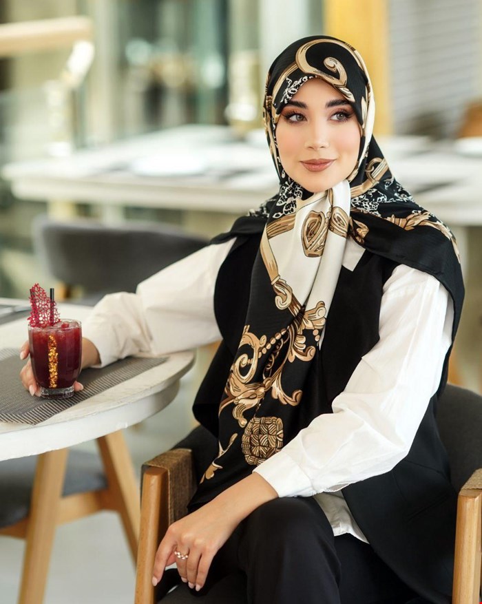 روسری ابریشم توییل  11100041