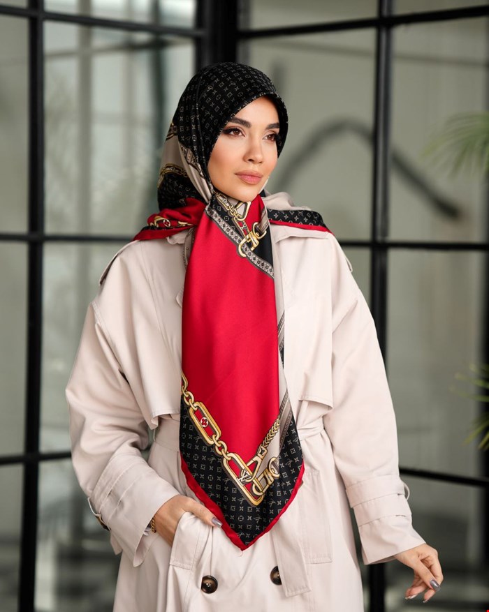 روسری ابریشم توییل 11100043