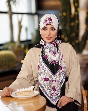 روسری ابریشم توییل 11100044