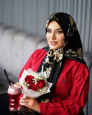 روسری ابریشم توییل  11100047