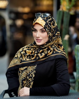روسری ابریشم توییل  11100048