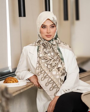 روسری ابریشم توییل  11100049