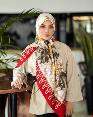 روسری ابریشم توییل  11100052