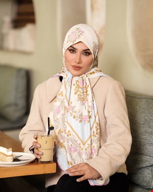 روسری ابریشم توییل  11100061