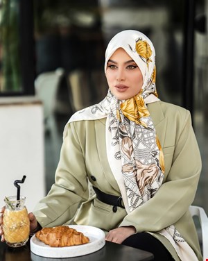 روسری ابریشم توییل 11100064