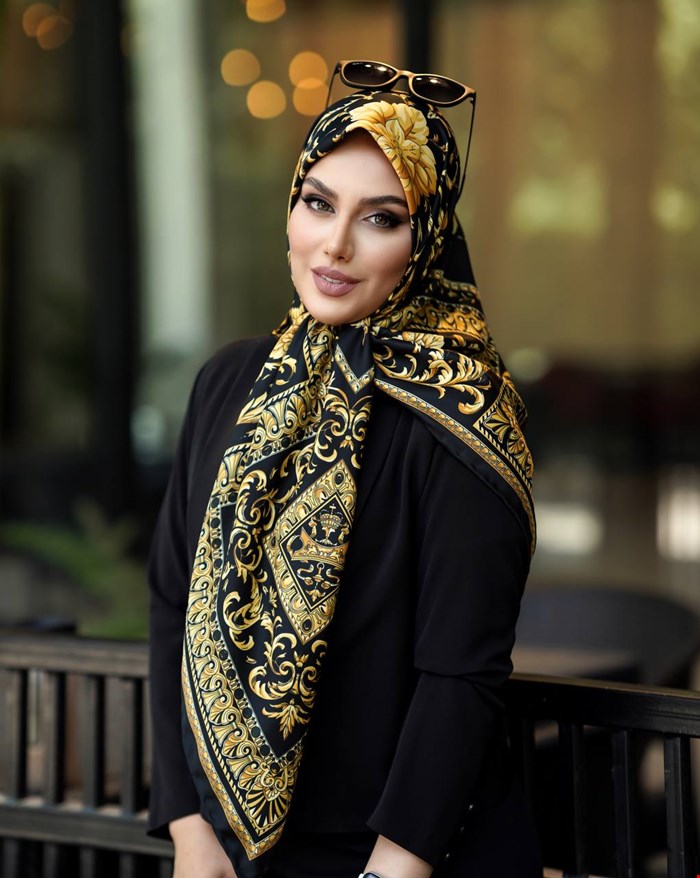 روسری ابریشم توییل  11100065