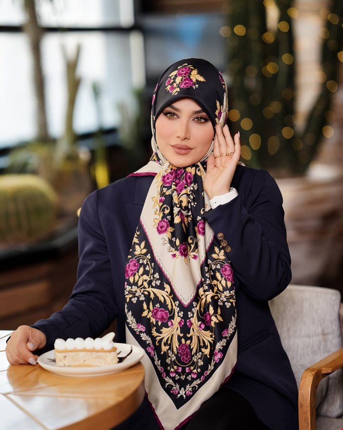 روسری ابریشم توییل 11100070