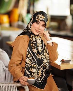 روسری ابریشم توییل 11100071