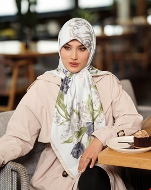 روسری ابریشم توییل  11100077