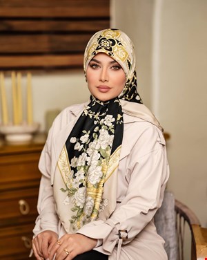 روسری ابریشم توییل 11100078