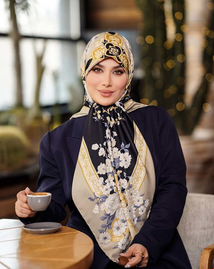 روسری ابریشم توییل 11100080