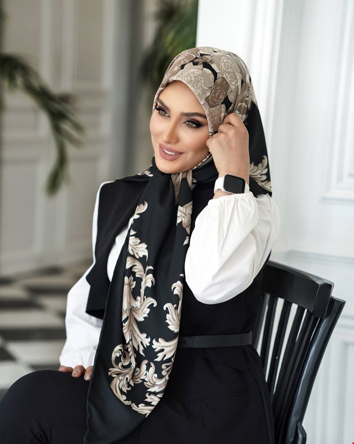 روسری ابریشم توییل  11100084