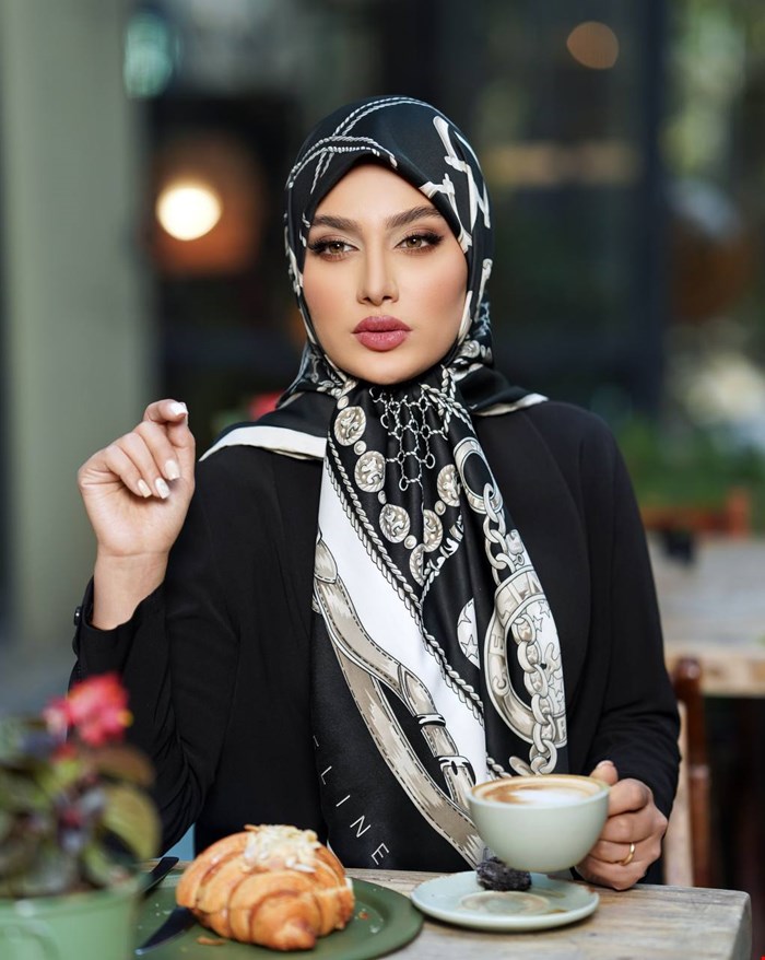 روسری ابریشم توییل 11100085