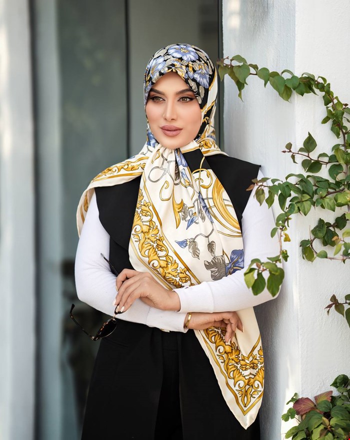 روسری ابریشم توییل 11100087