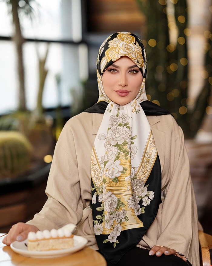 روسری ابریشم توییل 11100091