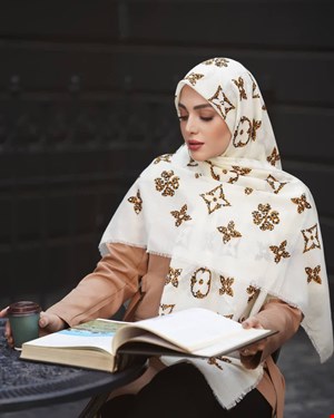 روسری سیااسکارف-نخ پنبه11100094